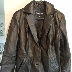 Tannery west leather women's jacket